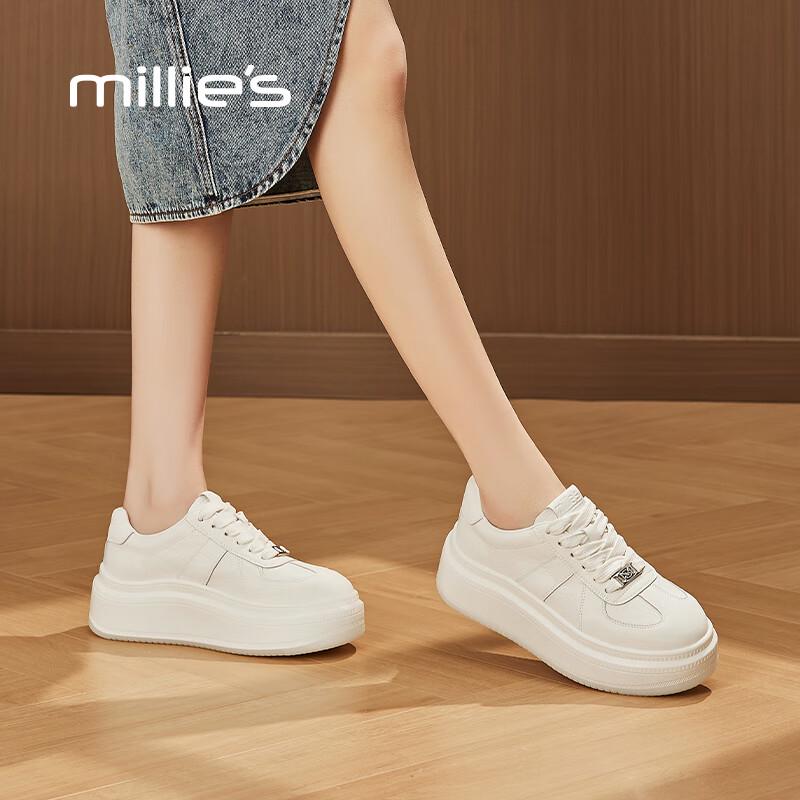 Женские повседневные кеды на платформе Millies Classic 36 белый