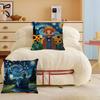 V-Van G-Gogh Pillow Anime Pillow Sofa Bed Head Pillow Cover Cushion Cover 45x45 Cm Fashion