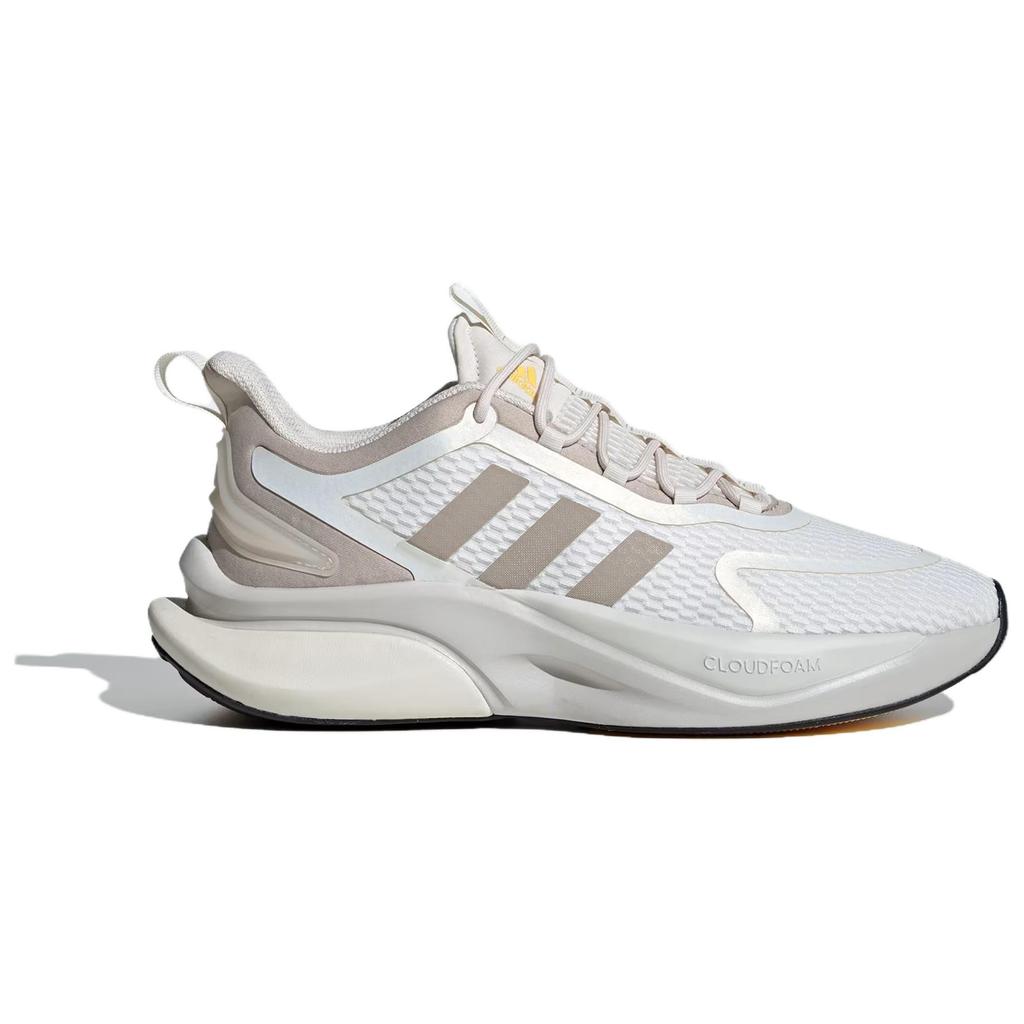 Adidas Alphabounce+ Comfortable Soft Slip-Resistant Durable Low-Top Casual Running Shoes Men Sneakers Gray IG3582