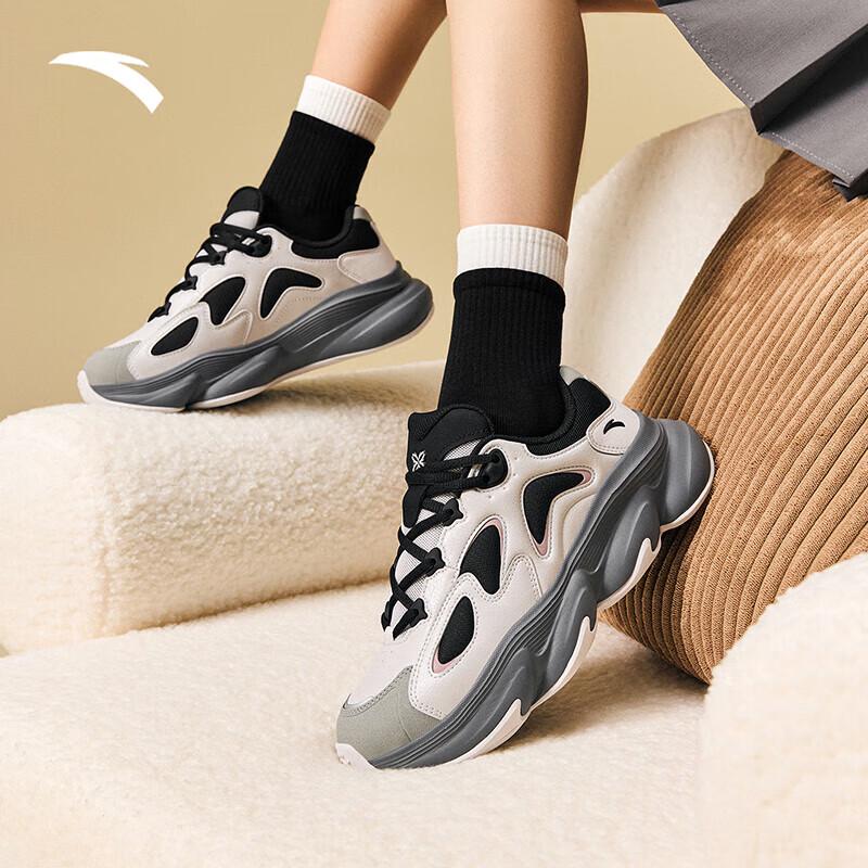 Anta Women s Thick-Soled Casual Dad Shoes 36 (Women s 5.5)