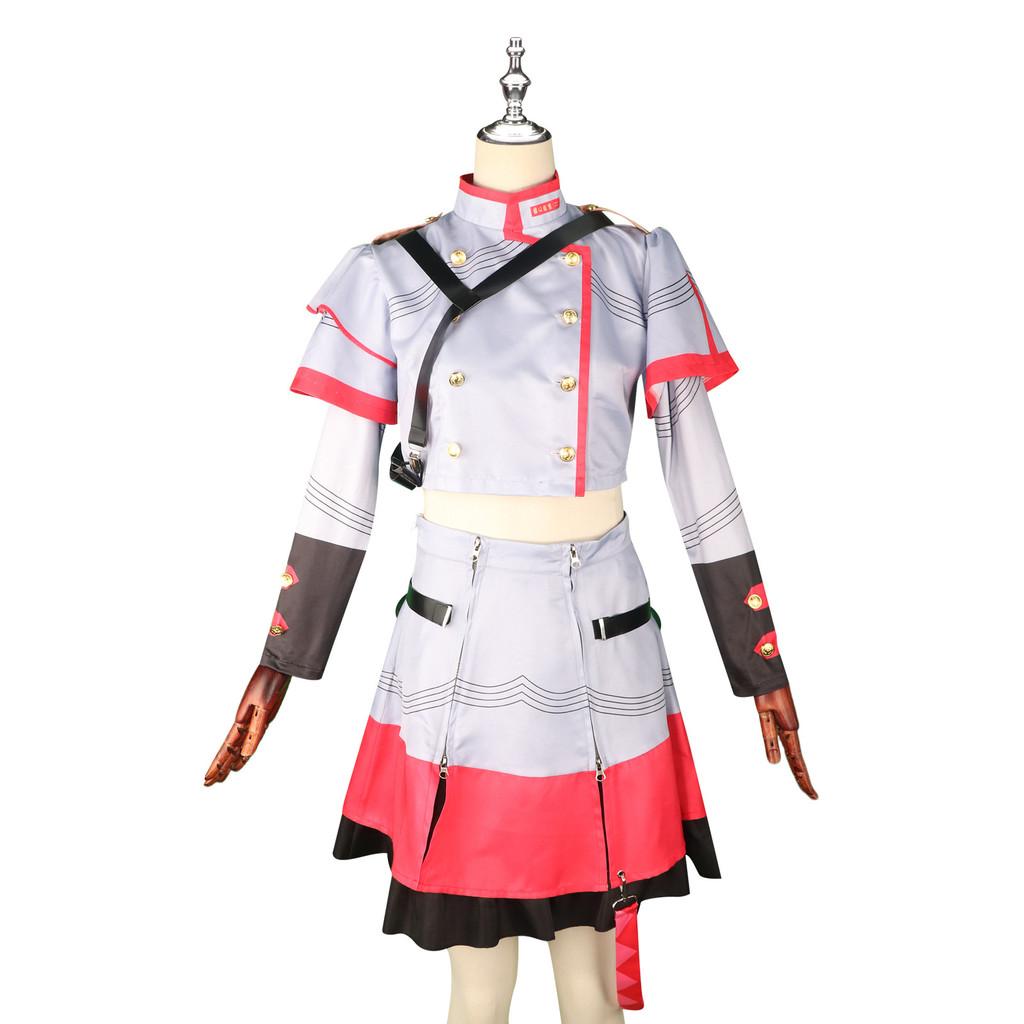 Adorable Teto Cosplay Costume For Girls In Blue And White Sweet Style For Anime Events