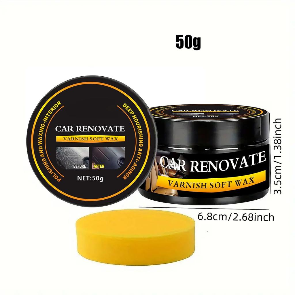 Auto Polish, Car Application - Car Renovation Cream 50g - High Gloss