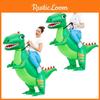 Inflatable Dinosaur Green Costume Adults Child Christmas Halloween Dress Up