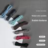 Embellished Double-Layer Polyester Shoelaces for Canvas, Sports, and Casual Shoes