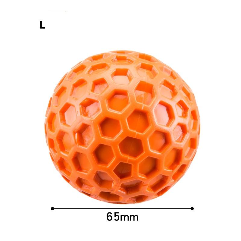 Interactive Rubber Ball Dog Chewing Toy for Small Medium Large Animals Pet Tooth Cleaning Indestructible Ball Pet Accessories