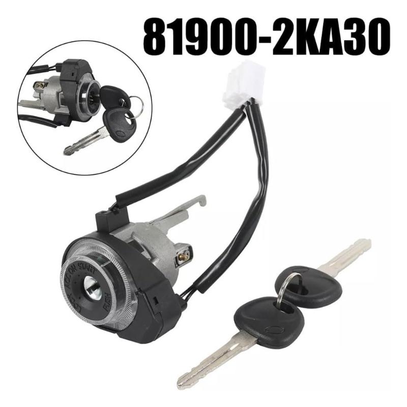Ignition Lock Cylinder Switch 81900-2KA30 819002KA30 for 2u/4u Hatchback 2.0L L4 Ignition Lock Assembly with 2 Keys