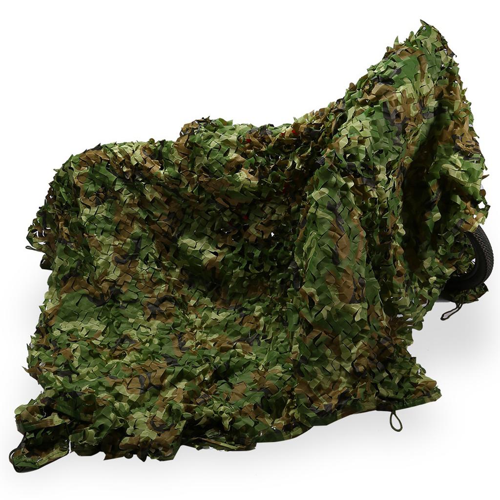 Jagdversteck Armee 3 x 5 m Jagdschießversteck Armee Militär Dschungel Camouflage Netting für Paitball CS Spiel Camouflage Netting