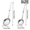 Reusable Stainless Steel Oil Skimmer Comfortable Handle Kitchen Strainer  Kitchen Utensils