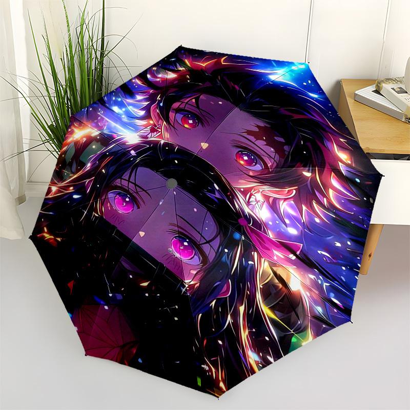 

Anime, Magical Themed Automatic Opening and Closing Umbrella, Compact Travel Umbrella, Lightweight and Portable, Suitable for Beach Commutin