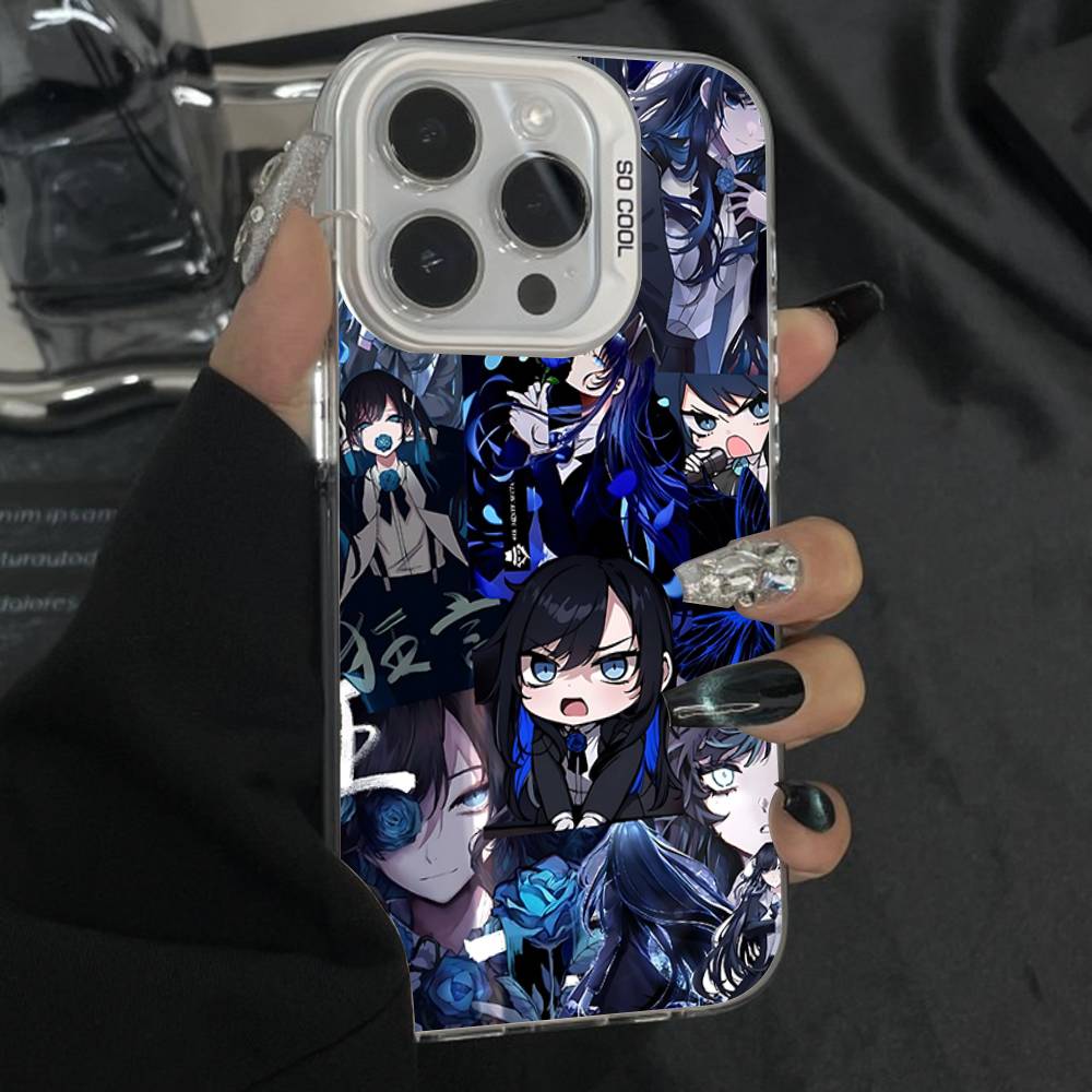 Ado Japanese Singer Phone Case For iPhone 16,15,14,13,12,11,Pro,Max,Plus,Mini,XS,SE Anti Fall Gray White Matte Hard Bumper iPhone14