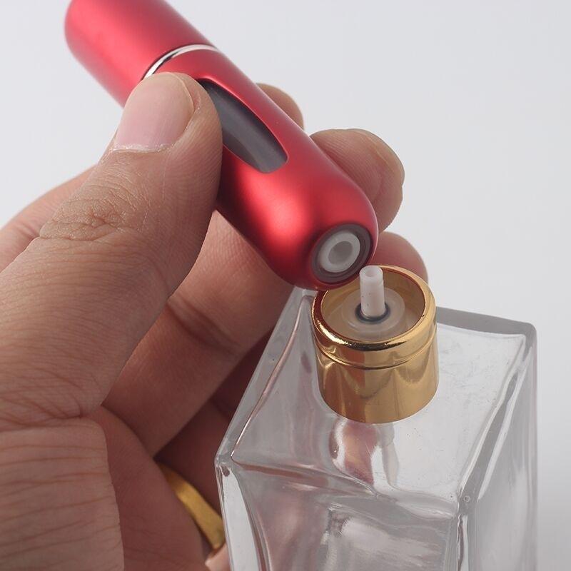 10Colors Portable Mini Empty Refillable Perfume Atomizer Bottle Travel Scent Pump PortableSpray Case