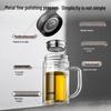 SUPOR Double-Layer Borosilicate Glass Tea Mug with Handle