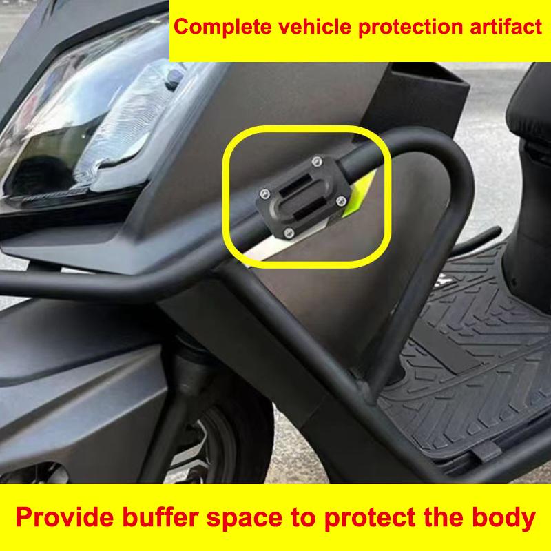 2Pcs Fit For 22/25/28Mm For Engine Bumper Guard Blocks Decorative Block Crash Bar Motorcycle Engine Guard Protector