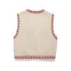 European and American Style, New Women's Clothing, Foreign Style, Fashionable, Versatile, Embroidered Short Vest 6895022