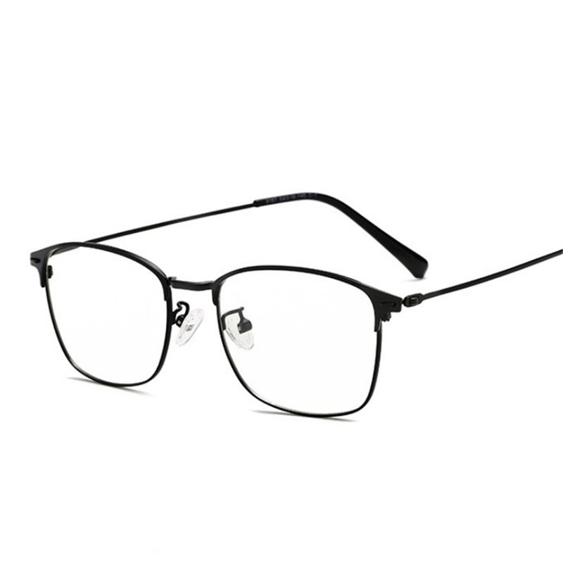 Sun Photochromic Lens Square Nearsighted Glasses Anti Blue Light Computer Prescription Eyeglasses Diopter 0 to 4 0
