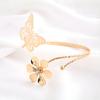 1PC Durable Curtain Tieback Flower Home Decor Opening Butterfly Metal High-end Light Luxury