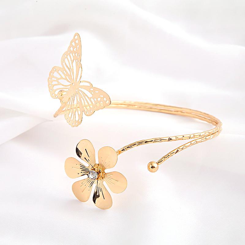 1PC Durable Curtain Tieback Flower Home Decor Opening Butterfly Metal High-end Light Luxury
