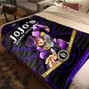 JoJo's Bizarre Adventure: Stardust Crusaders blanket Suitable for all seasons Soft and comfortable bedroom Digital printing Air conditioning blanket
