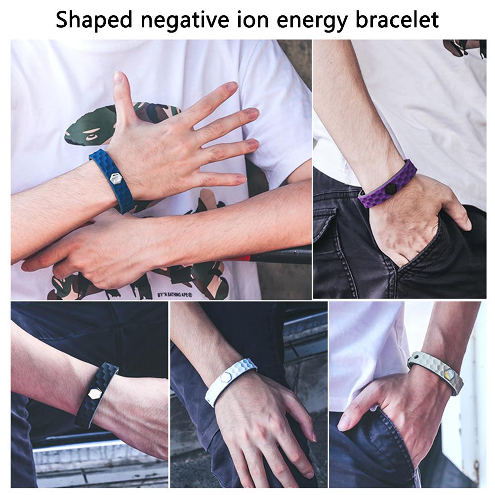 Anti Static Wristband Adjustable Waterproof Silicone Bracelet Prevents Static Anti Static Sports Bracelet for Men and