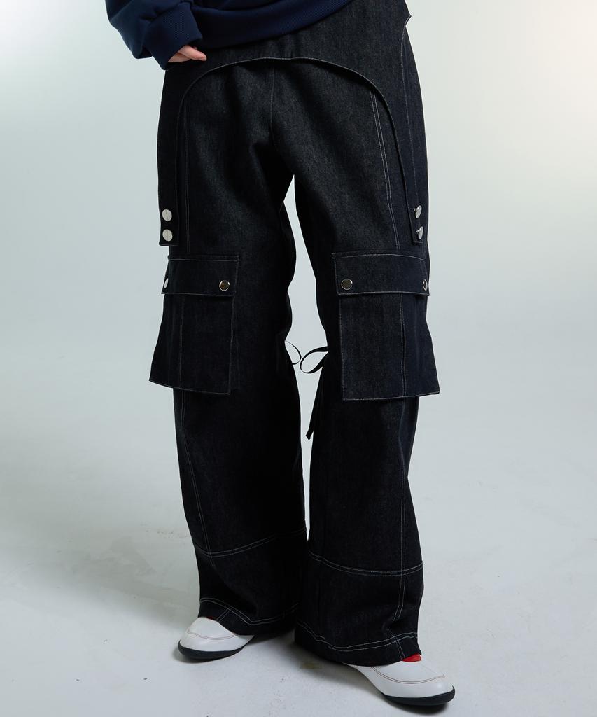 LUVISTRUE Am Zipper Pants(Black)