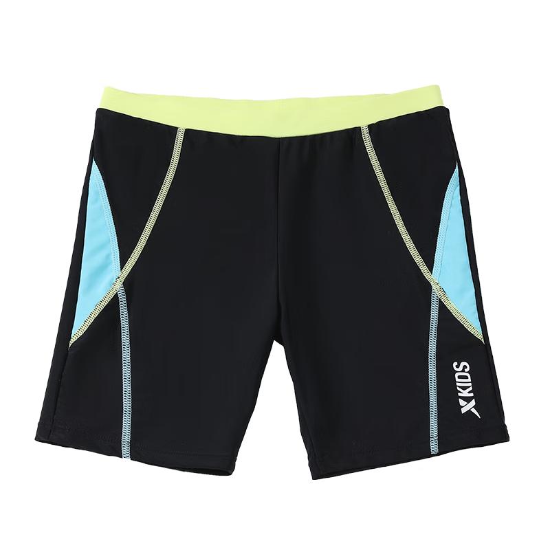 XTEP Boys  Printed Boxer Swim Trunks 160