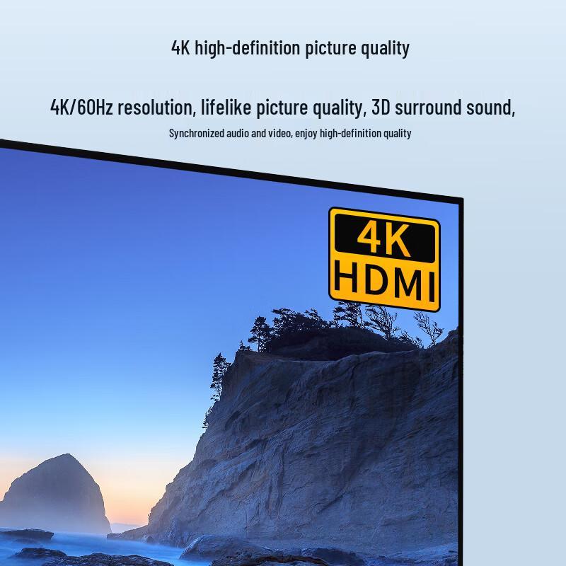 Zhongtian Hengke Mini HDMI To HDMI 4K 60Hz Cable
