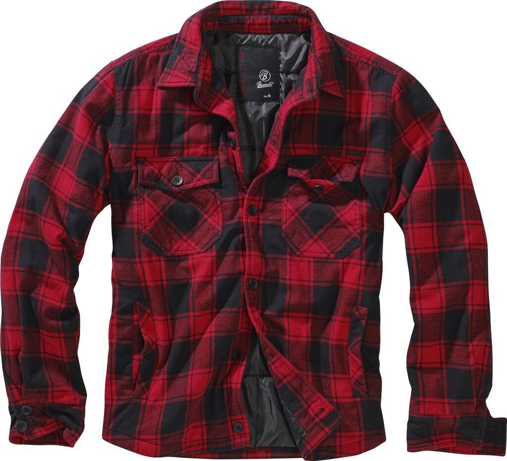Зимняя куртка Brandit Lumberjacket (9478) red/black