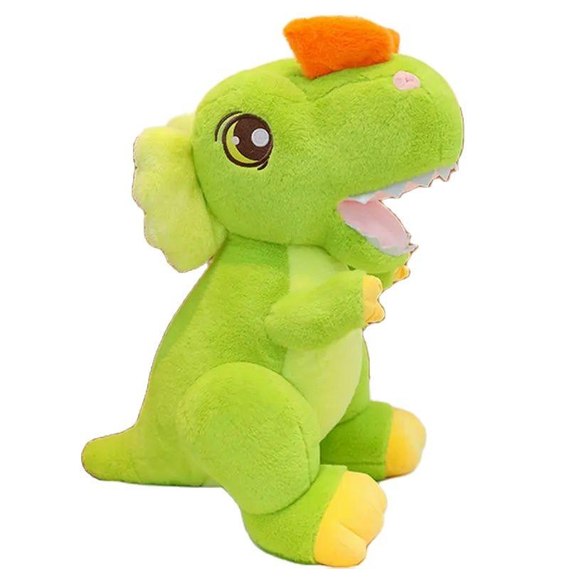 

Новая плюшевая игрушка Динозавр Кукла Тираннозавр Кукла Большая Подушка Мягкие Игрушки Подарки 25cm зелёный