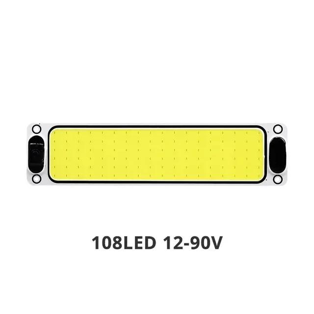 12-24V Car Interior Light LED Cab COB Reading Light with Switch High Brightness Roof Light for Van Truck Ship Car Supplies
