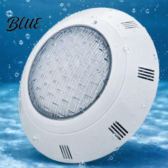 Underwater Swimming Pool Light 12V 45W RGB Submersible Lamp with Durable Waterproof Remote