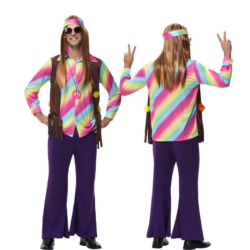 

Ретро костюми хіп-хопу та диско 80-х років на Хелловін для карнавалу та виступу. XL