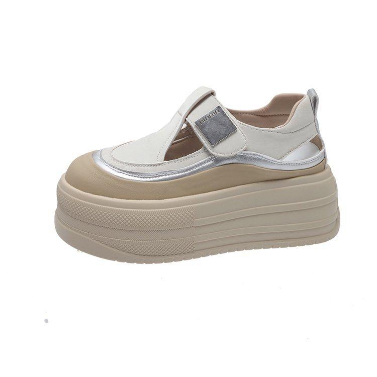 Sandale Femei Vară Exterior Purtare Talpă Groasă Sport Casual Zână Roma Pantofi Femei cu Toc Pană