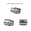 Car Radiator Hose Barb Coupler Aluminium Alloy Universal Vehicle Truck Auto Automobile Tube Joint Replaceable Spare Part