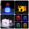 Night Light Minecraft Bottle Bee Salamander Creeper Building Block Lamp Gift