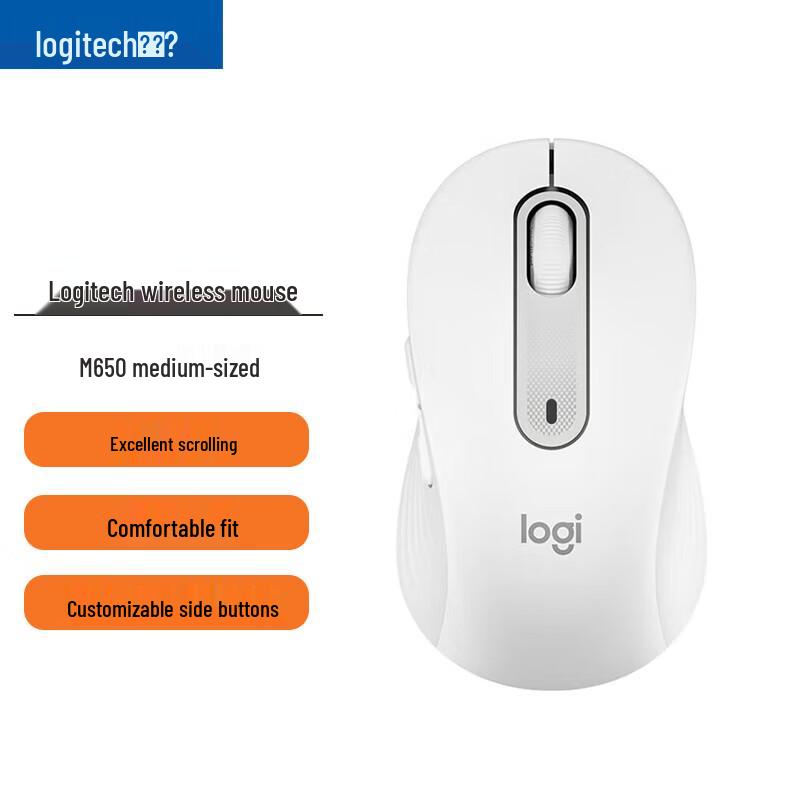 

Logitech M650 M Wireless Bluetooth Mouse