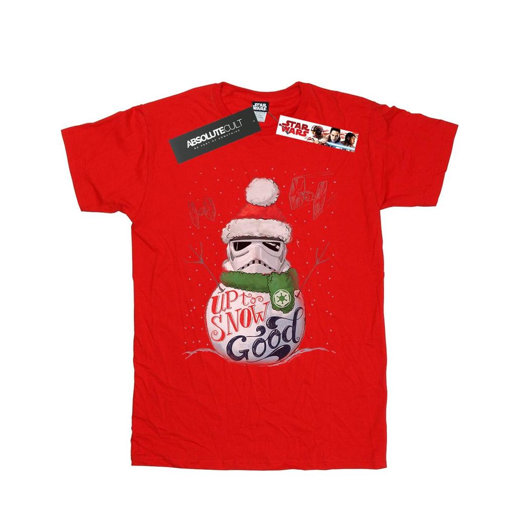 STAR WARS Mens Stormtrooper Up To Snow Good T-Shirt