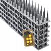 Kunststoff-Vogelschutzspikes Tauben Dicht 6 Stück 3,06m