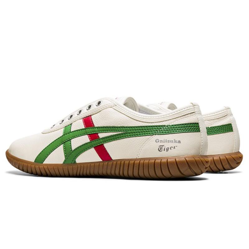 ONITSUKA TIGER Tsunahiki Slip On Beige Green Sneakers 1183B452-102