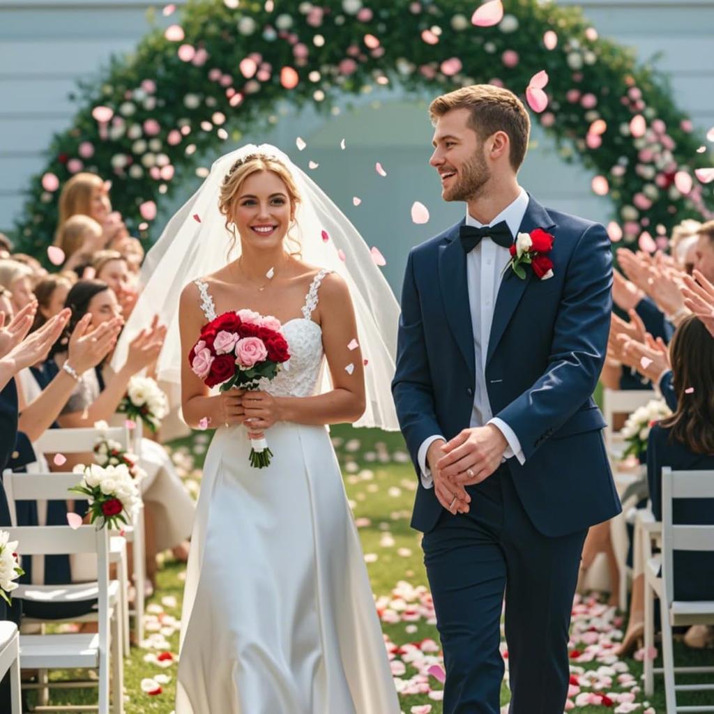 200Pcs Large Silk Rose Petals Artificial Scatter Flower Petals with Gift Box for Bridal Shower Romantic Night Wedding Aisle Reception Table