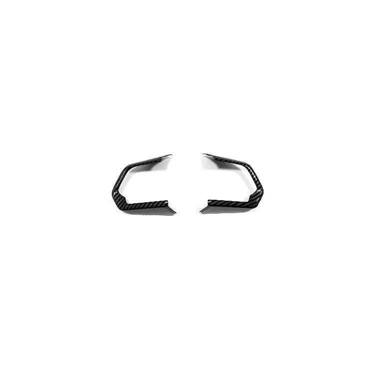 Für Toyota Land Cruiser LC300 ABS Kohlefaser Lenkradschalter Knöpfe Rahmen Abdeckung Verkleidungen Auto Styling Zubehör