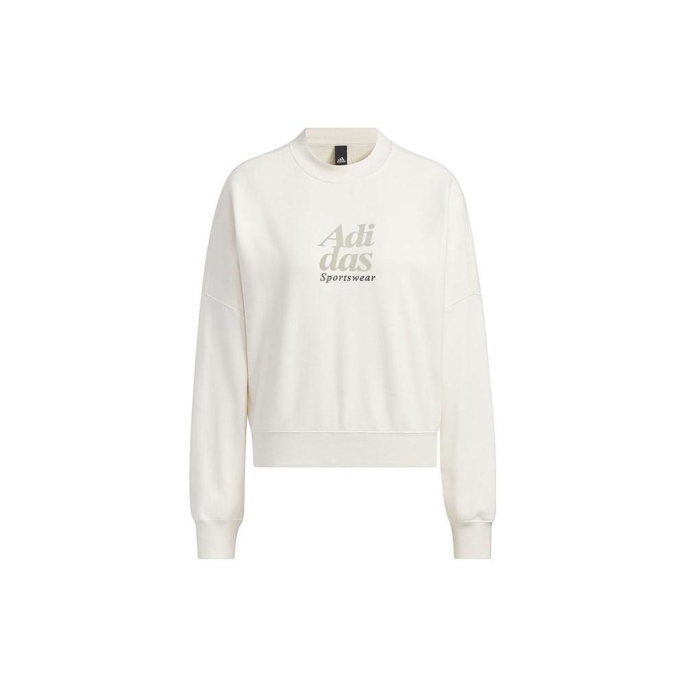 

New Adidas Sweatshirt Women s White IM8852 M