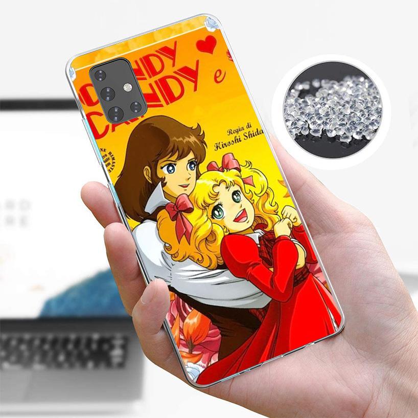 Candy 90s Anime Phone Case For Samsung Galaxy A52 A32 A22 A12 A51 A31 A50S A30S A20S A10S Note 20 Ultra 10 Plus S10 A72 A71 Gala