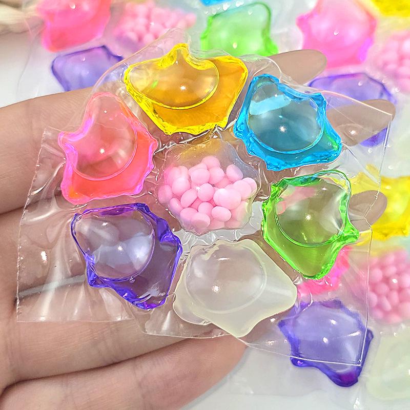 36-Pack Seven-in-One Laundry Pods: Softening, Long-Lasting Scent, Deep Cleaning, 10g Seven-Chamber Beads