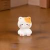 6pcs Small Size Kittens Decorations Resin Desktop Cat Decorations Cat Ornaments  Home Decoration