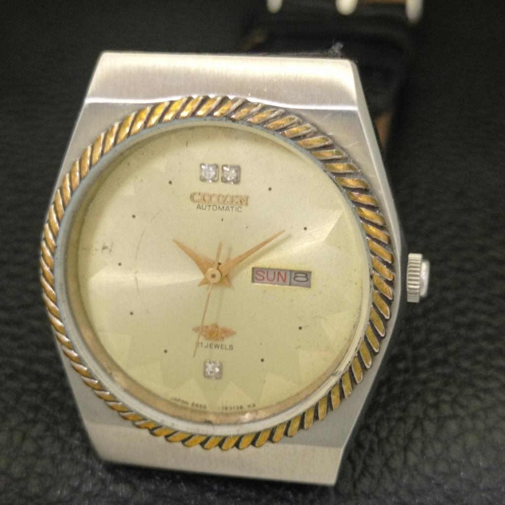 Citizen AUTOMATIC VINTAGE 6650A JAPAN BOY ORIGINAL DIAL WATCH A704270-1