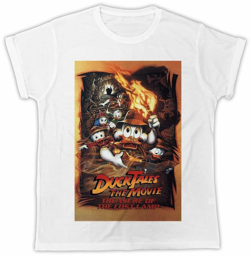 DUCKTALES THE MOVIE T-Shirt Retro Cool Gift Tee Funny Cartoon 90s UK Unisex T-Shirt S