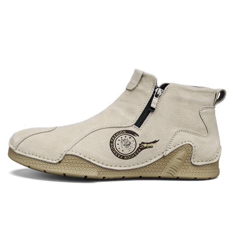 Męskie casualowe buty handmade z motywem ośmiornicy