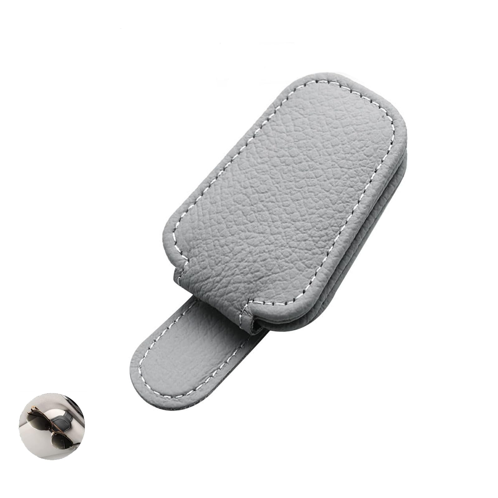 

LeTradeJP Sunglasses Holder, Car Sunglass Holder, Car Storage, Eyeglasses Protection, Car Sunglasses Holder, Sun серый