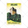 Ireland Cityscape Vintage Metal Sign Dublin Retro Decorative Plaque for Home Bar Club Wall Art Gift Idea