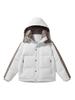 Men's 2025 Winter Thickened Hooded Down Jacket, Mid-Length, Fashionable Style for Couples